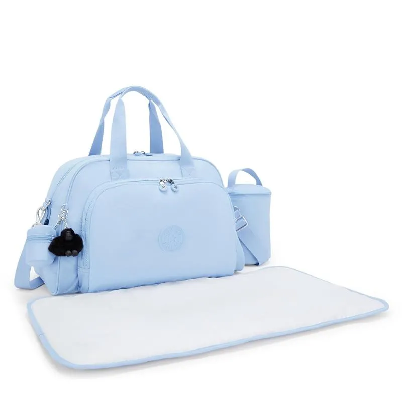 Kipling- Camama Diaper Bag, Cloud Sky Blue