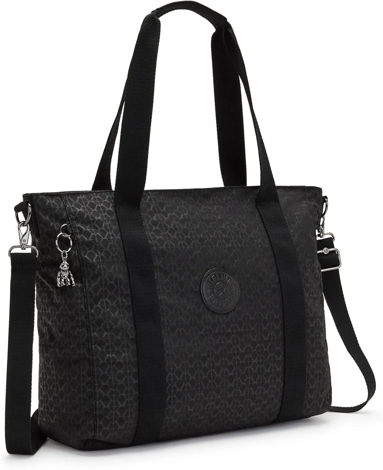 Kipling Women's Asseni Tote, Lightweight Everyday Purse, Nylon Shoulder Bag