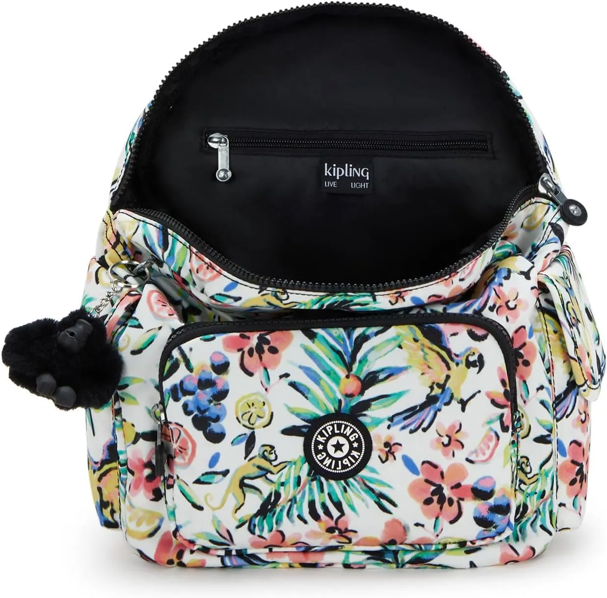 Kipling Women's City Pack Small Prt2 Backpack, Lightweight Versatile Daypack, Durable and Water-Resistant