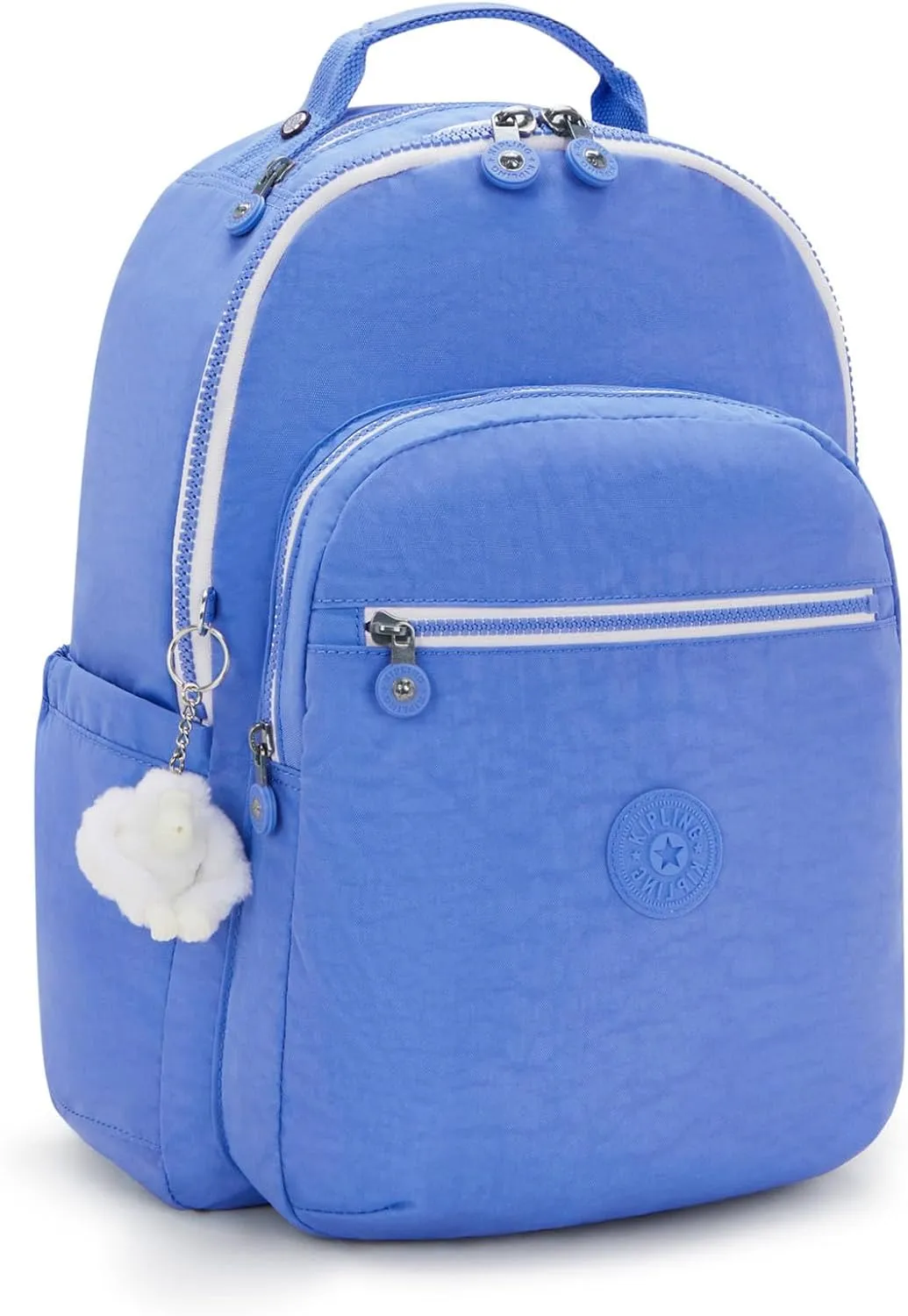 Kipling Women's Seoul 15" Laptop Backpack, Durable, Roomy with Padded Shoulder Straps, Built-In Protective Sleeve