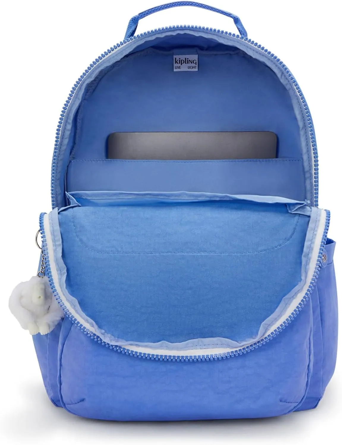 Kipling Women's Seoul 15" Laptop Backpack, Durable, Roomy with Padded Shoulder Straps, Built-In Protective Sleeve