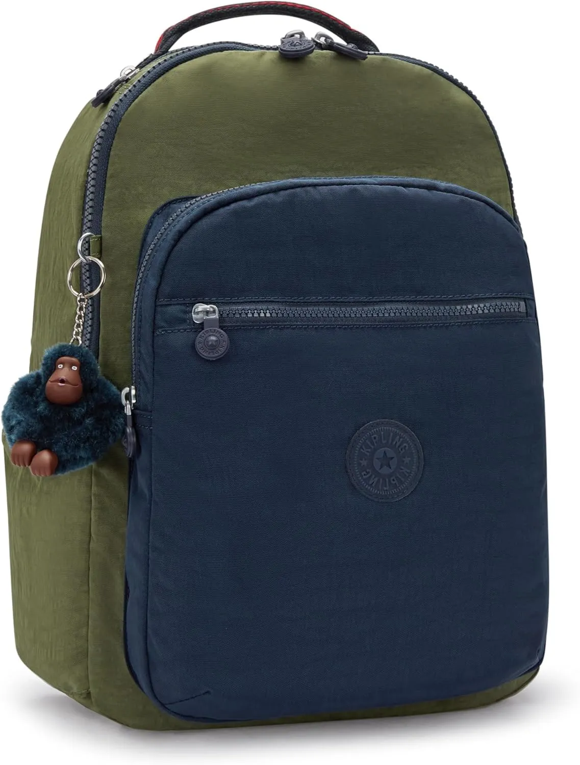Kipling Women's Seoul 15" Laptop Backpack, Durable, Roomy with Padded Shoulder Straps, Built-In Protective Sleeve