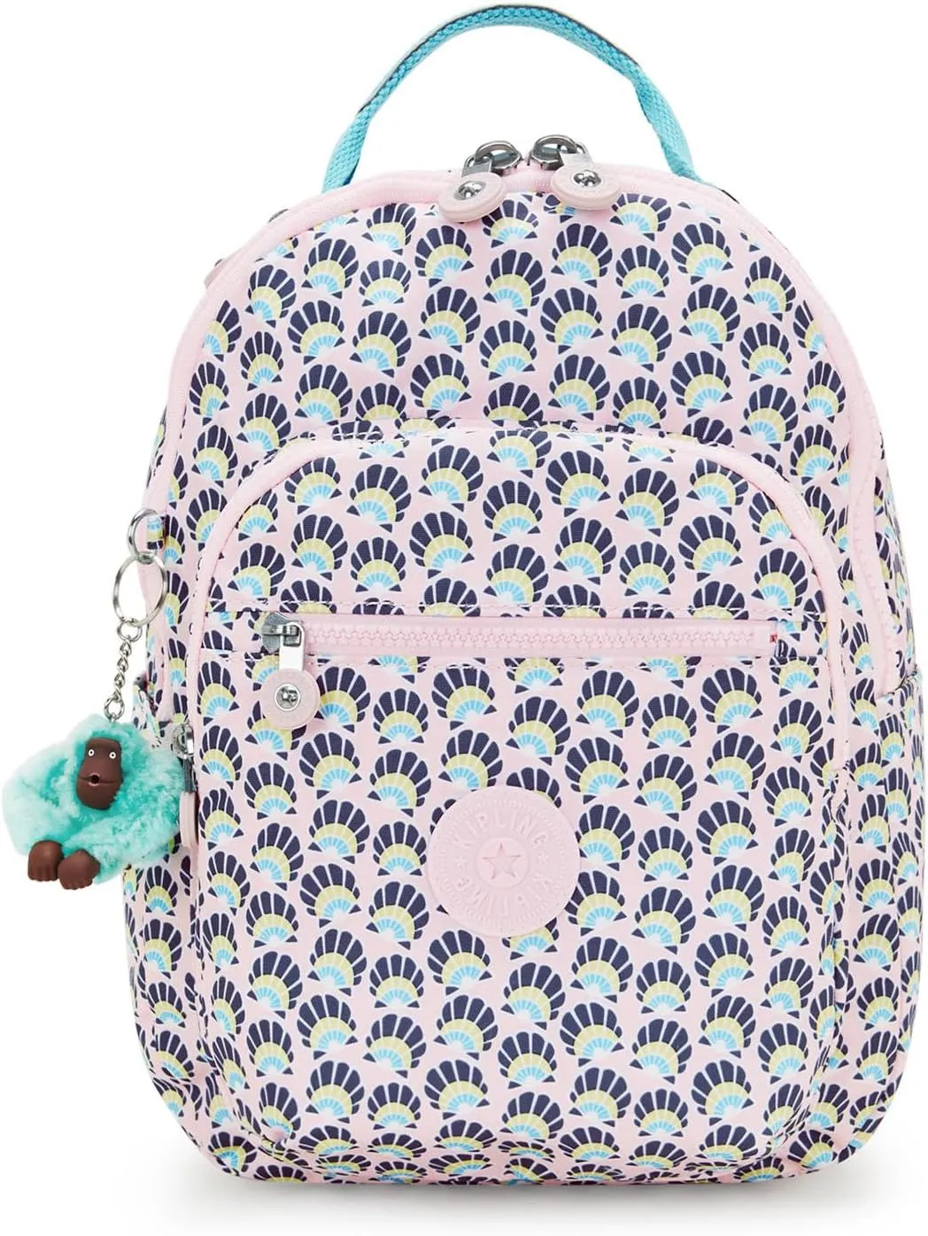 Kipling Women's Seoul Small Bts Prt Tablet Backpack, Durable, Padded Shoulder Straps with Tablet Sleeve