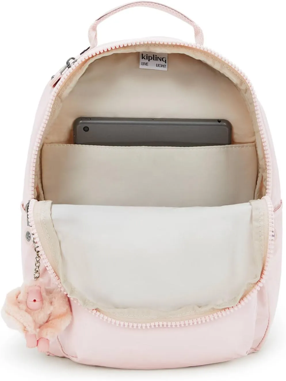 Kipling Women's Seoul Small Tablet Backpack, Durable, Padded Shoulder Straps with Tablet Sleeve