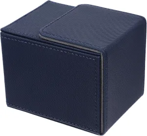 Kisangel Pu Leather Card Decks Box Smooth Edges Organizer for Deck Card Supplies Storage Compact Design Scratch Lining Family and Friends
