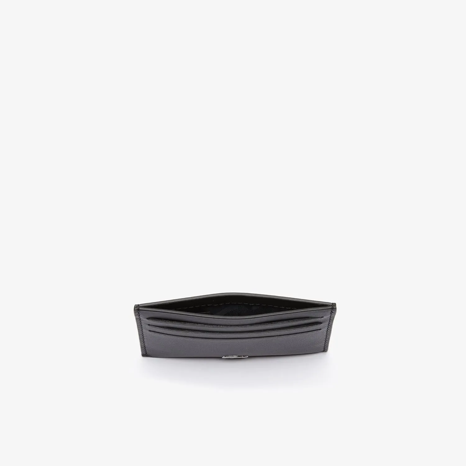 Lacoste Men's Fitzgerald Credit Card Holder, Black, One Size