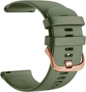 Leather Watch Strap For HUAWEI WATCH GT 4 41mm/Garmin Venu 3S/Venu 2S Wristbands Rose Gold Buckle 18mm Bracelet Wristband