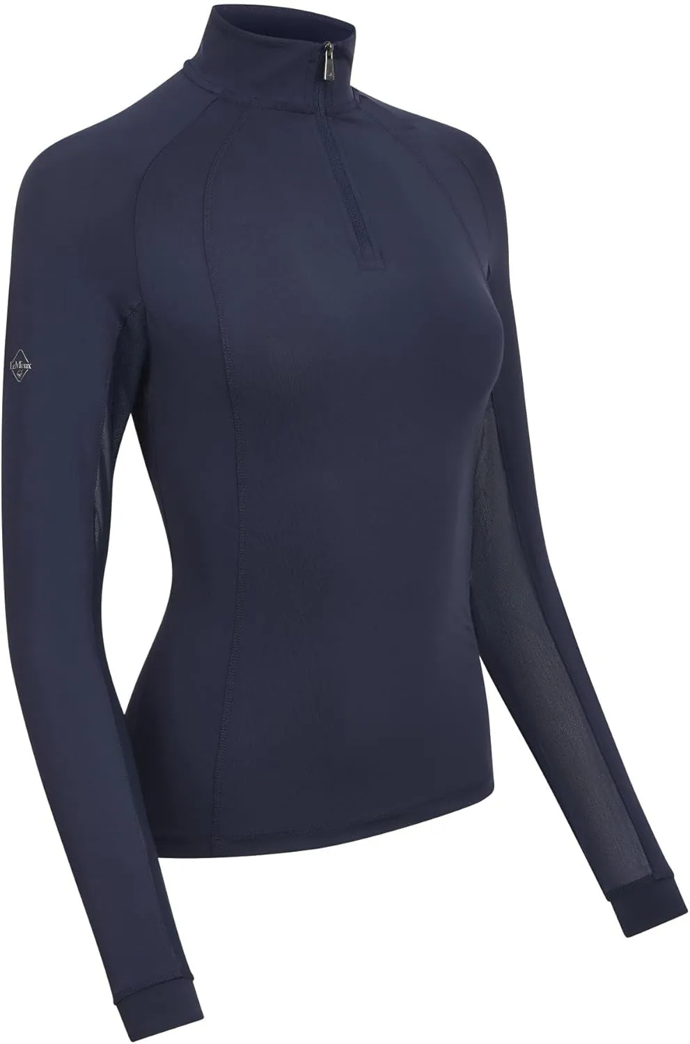 LeMieux Halle Lightweight Base Layer - UV30  Cooling Under Layer - Ventilated Mesh Under Sleeves - Womens Riding Top
