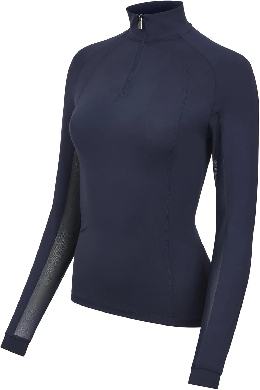 LeMieux Halle Lightweight Base Layer - UV30  Cooling Under Layer - Ventilated Mesh Under Sleeves - Womens Riding Top
