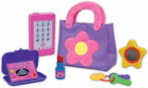 Let's Pretend Play Purse Set Designed for Children Ages 2  Years, Multi