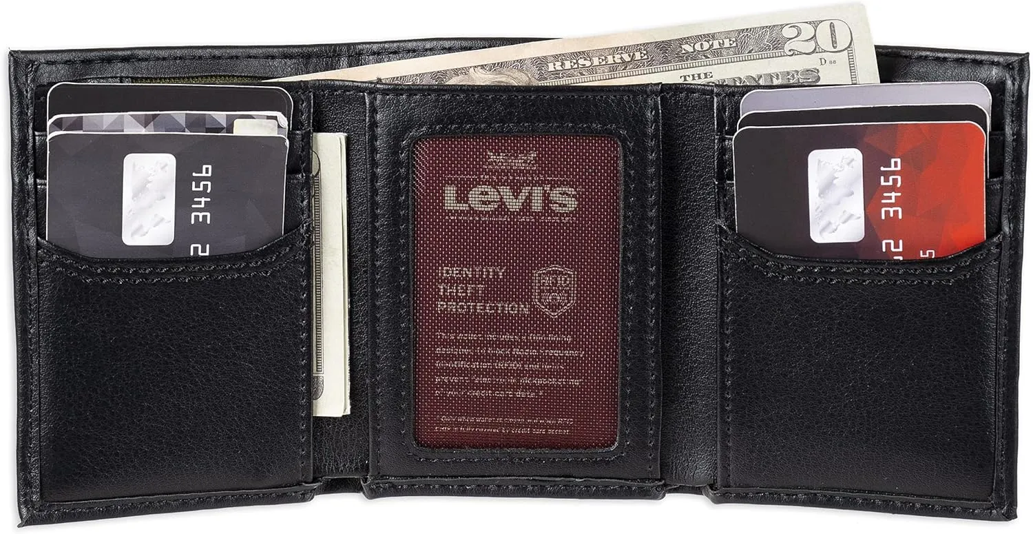 Levi's Men's Compact Trifold Wallet