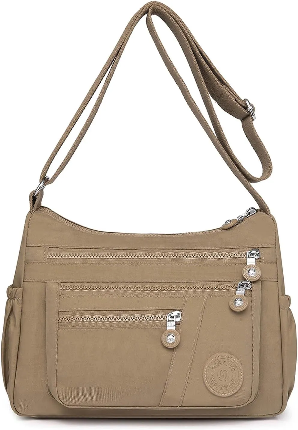 Lightweight Crossbody Bag for Women Shoulder Bag Stylish Nylon Messenger Purse Tote Bag Organizer for Travel