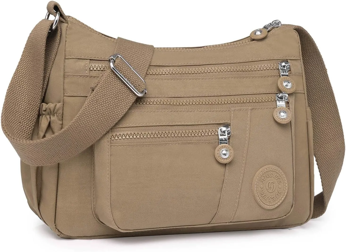 Lightweight Crossbody Bag for Women Shoulder Bag Stylish Nylon Messenger Purse Tote Bag Organizer for Travel