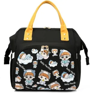 Lightweight Little Mommy Bag, Shoulder Crossbody Baby Mom Bag, Large Capacity(Black)