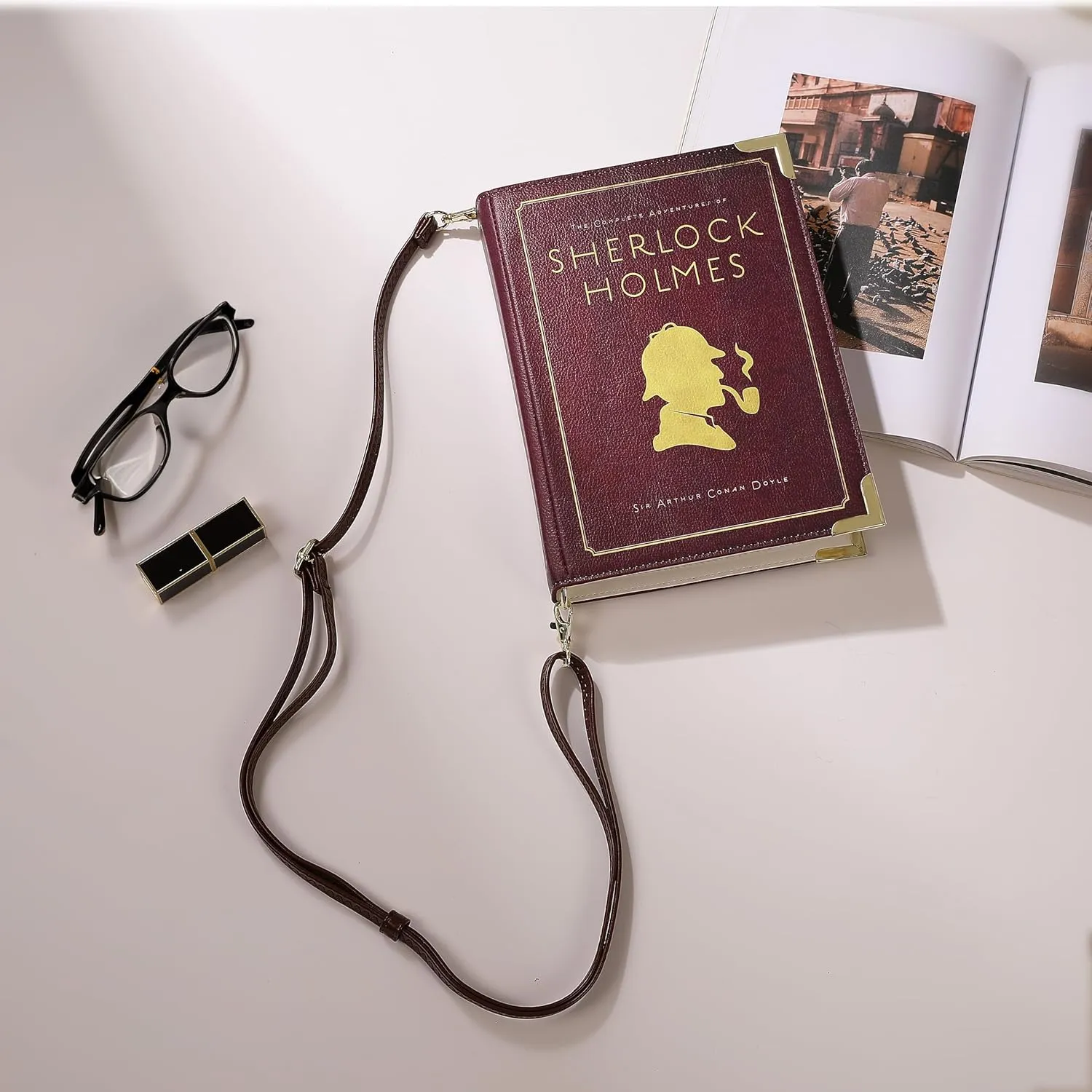 Literary Themed Bookcover Shoulder Bag