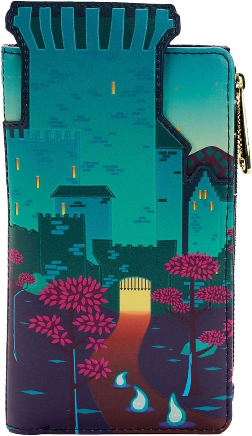 Loungefly Disney Brave Princess Castle Series Flap Wallet Standard
