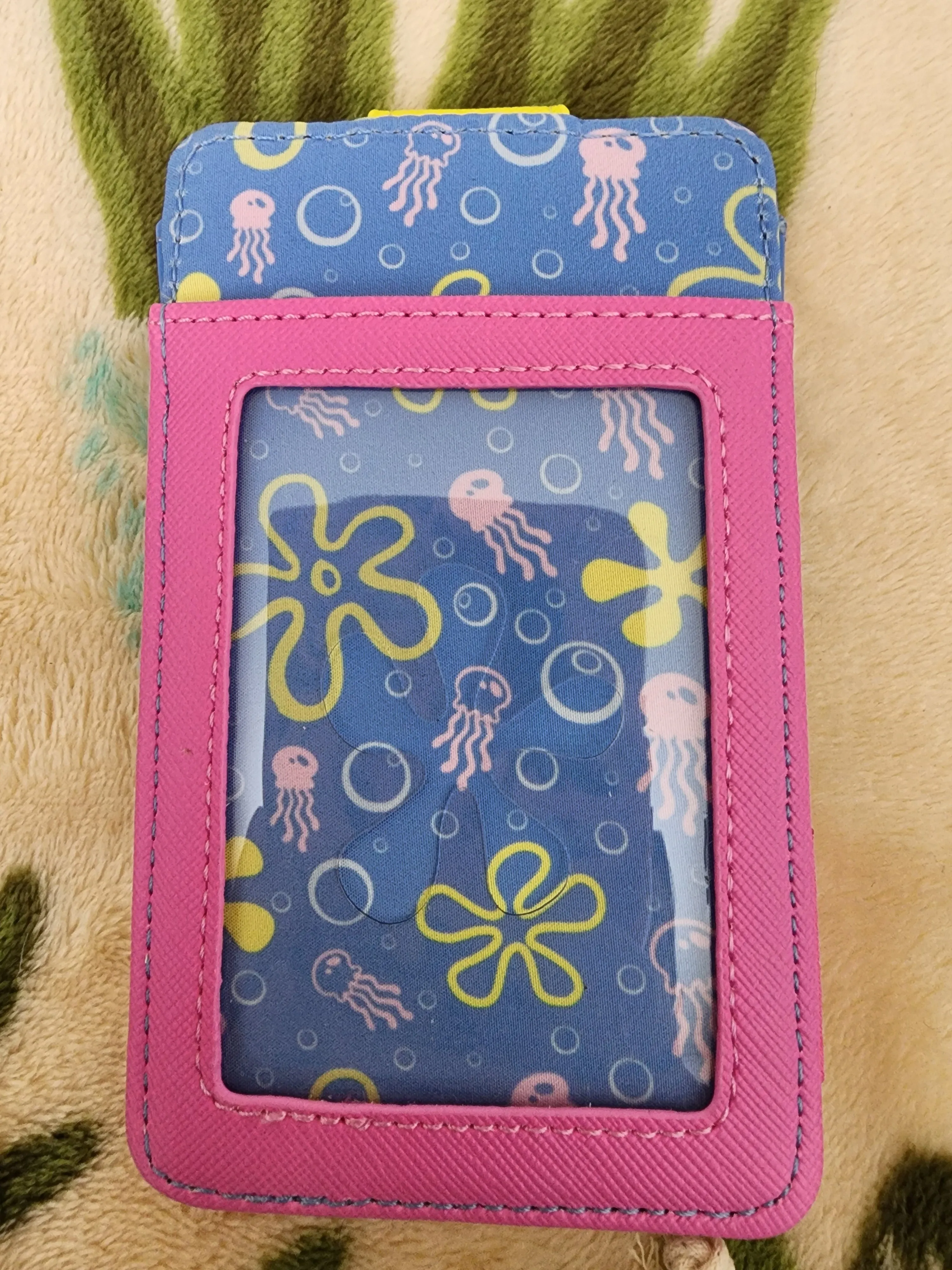 Loungefly Spongebob Square Pants Snap Card Holder