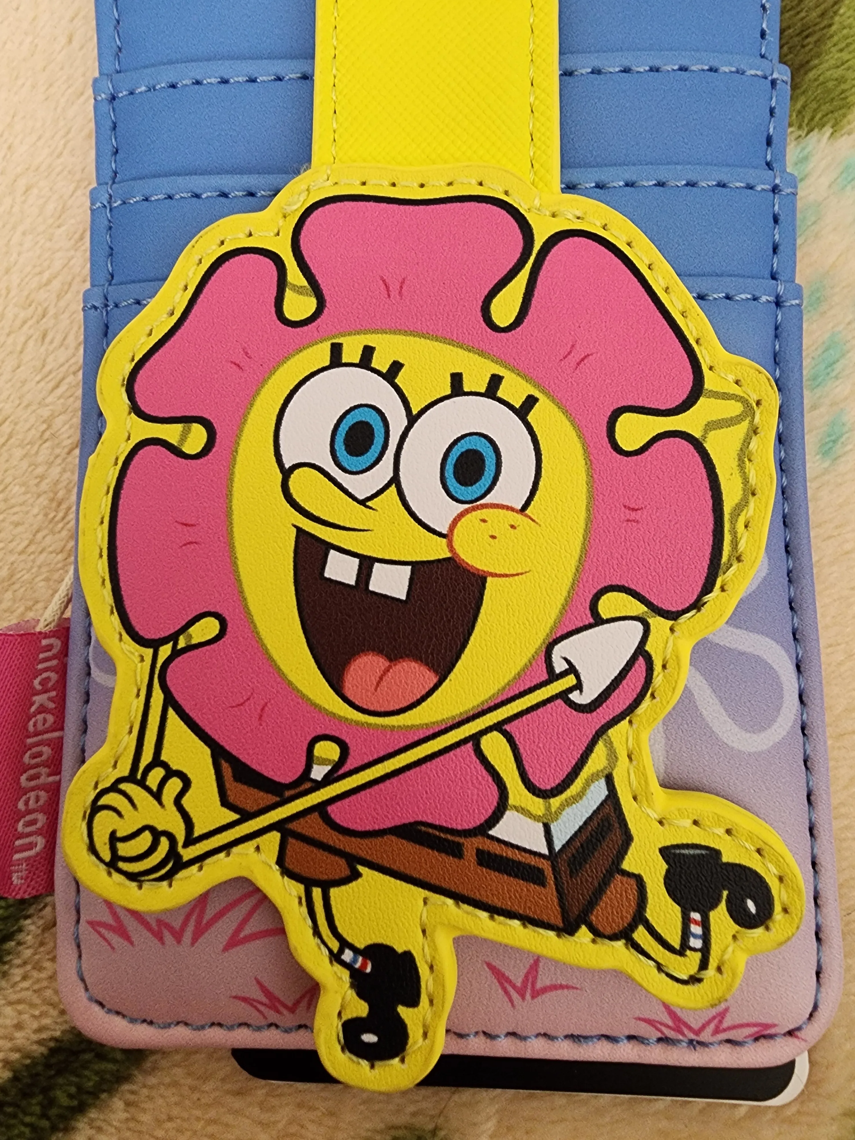 Loungefly Spongebob Square Pants Snap Card Holder