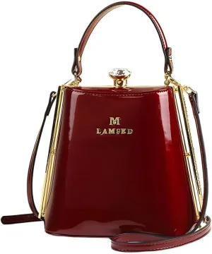 Luxury Fashion Diamonds Purse Women Leather Evening Bag Small Shoulder Crossbody Bag Crystal Buckle Party Mobile Phone Bags