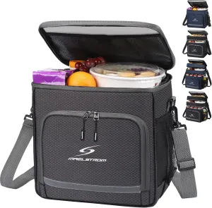Maelstrom Lunch Box for Men,Insulated Lunch Bag Women/Men,Leakproof Lunch Cooler Bag, Lunch Tote Bag