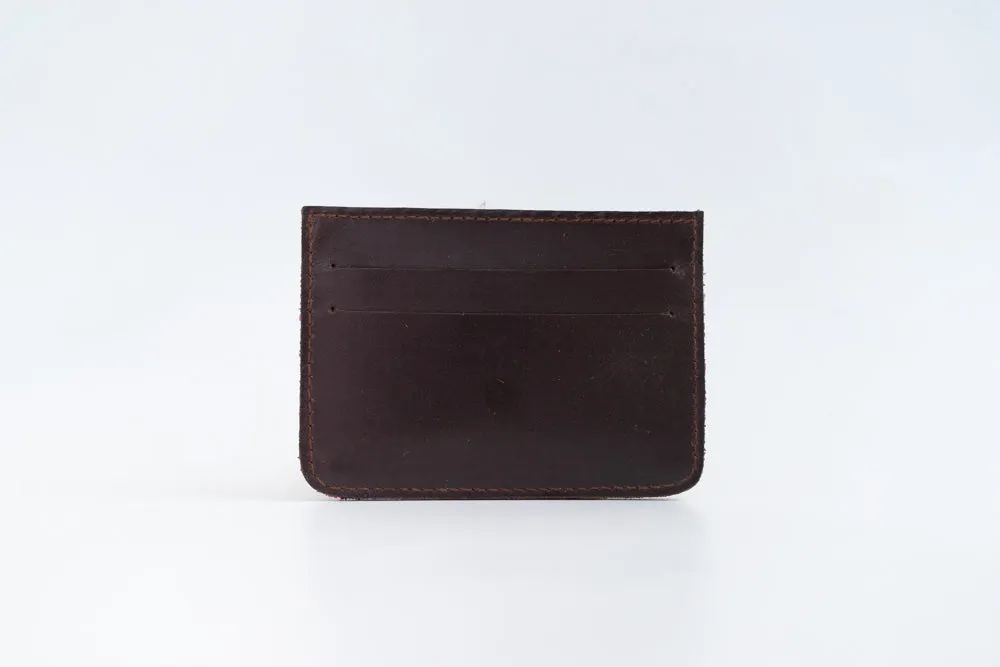 Marawi (Blue) Leather Card Holder