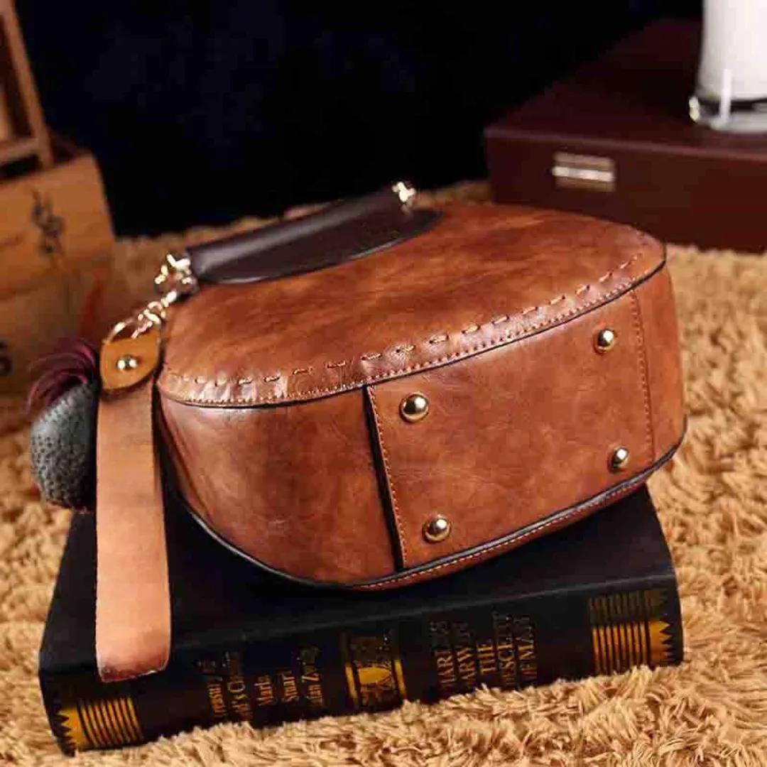 Maud - Leather shoulder bag