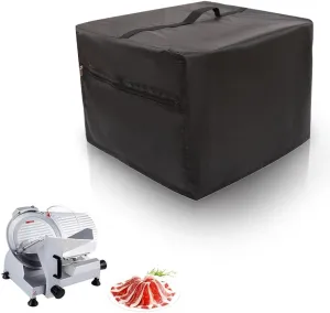 Meat Slicer Cover,Beswood Meat Slicer Protective,Oxford Cloth Large Commercial Electric Deli Slicer Machine,Compatible with VEVOR, KWS,BESTWOOD and All food Commercial (10’‘)