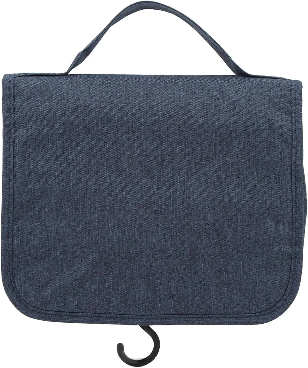 Men Business Foldable Travel Toiletry Bag Large Capacity Water Prevent Hanging Toiletry Bag For Traveling Camping And Business Trips (Dark Blue)