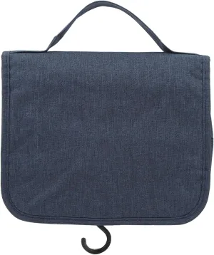 Men Business Foldable Travel Toiletry Bag Large Capacity Water Prevent Hanging Toiletry Bag For Traveling Camping And Business Trips (Dark Blue)
