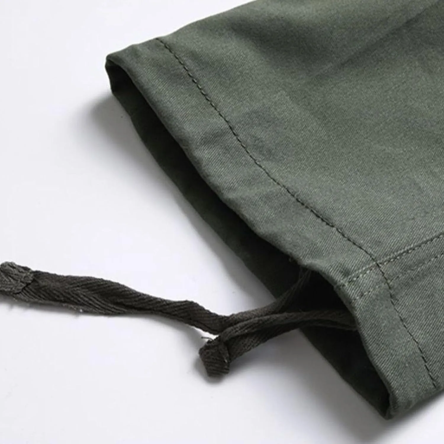 Men Outdoor Cargo Pant Straight Leg Basic Casual Tactical Pant Hiking Classic Fit Jogger with Multi Pockets