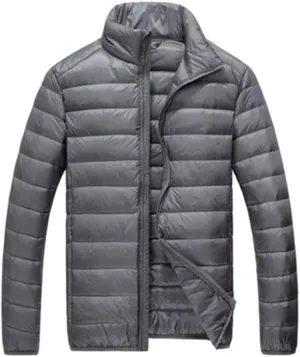 Men Winter Keep Warm 90% White Eider-Down Jacket Clothing Male Slim Fit Hooded Casual Slim Down Jacket