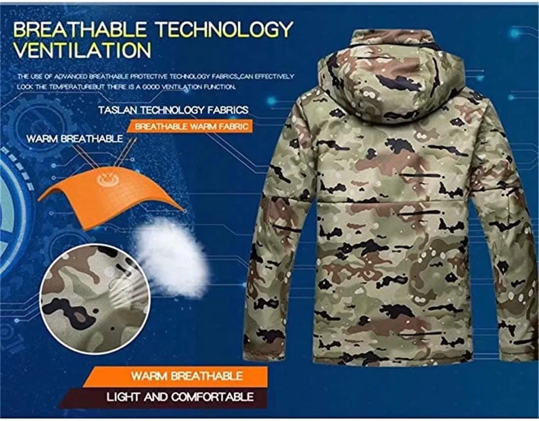 Men's Ski Jacket Waterproof Mountain Snowboarding Jackets Warm Snow Coat Winter Raincoat Windbreaker