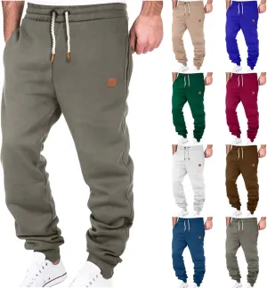 Men's Sweatpant Lightweight Drawstring Fashion Casual Joggers for Men Outdoor Sports Athletic Work Pants