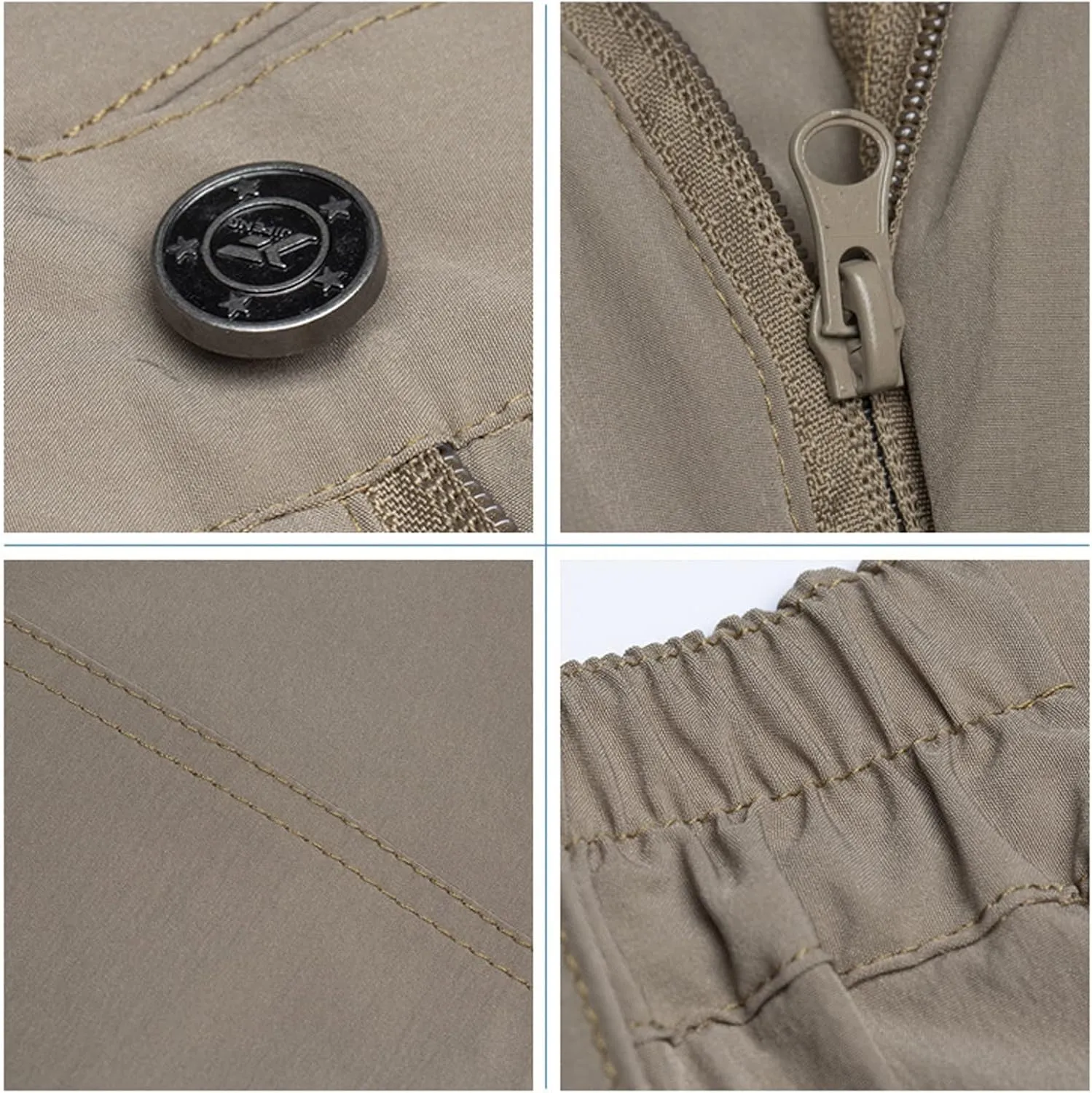 Mens Sweatpants with Pockets Classic Fit Cotton Multi Pockets Cargo Pants Loose Fit Athletic Pant Outdoor Fashion