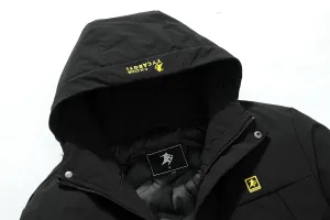 Men's Warm Winter Coats Waterproof Ski Jacket Windproof Mountain Windbreaker Hooded Snowboarding jacket