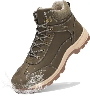 Men's Waterproof Hiking Boots Outdoor Hiking Shoes Trekking Backpacking Mountaineering Boots