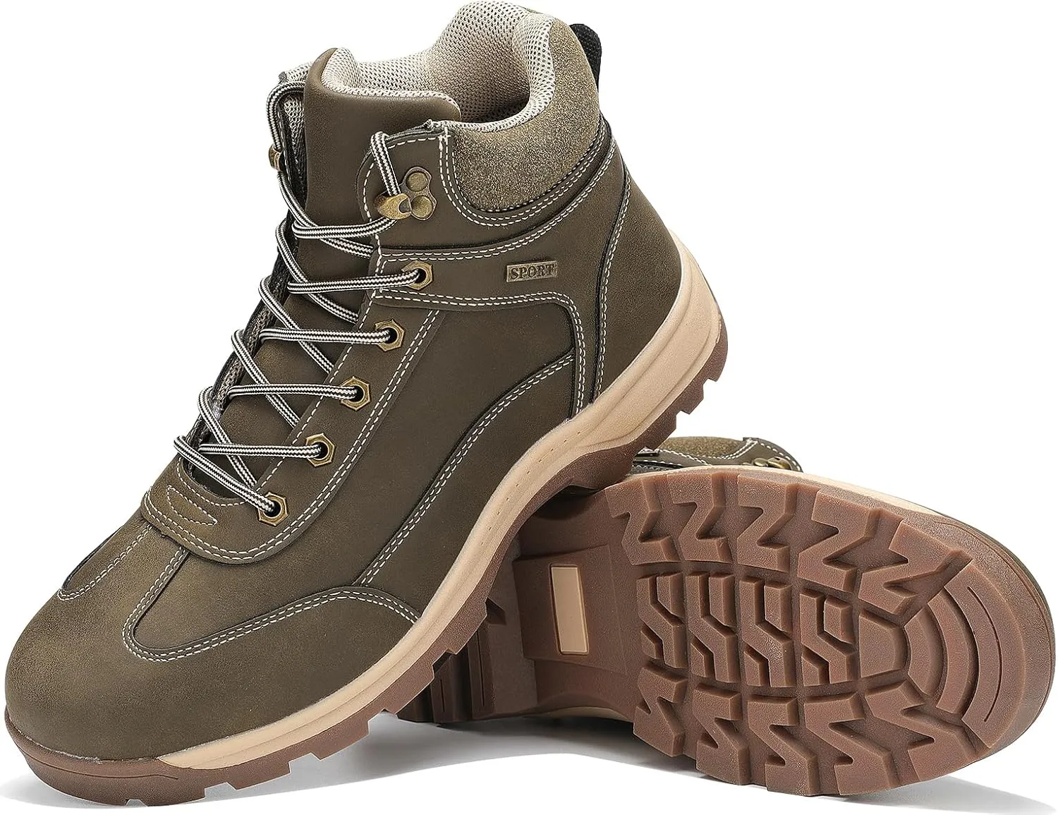 Men's Waterproof Hiking Boots Outdoor Hiking Shoes Trekking Backpacking Mountaineering Boots