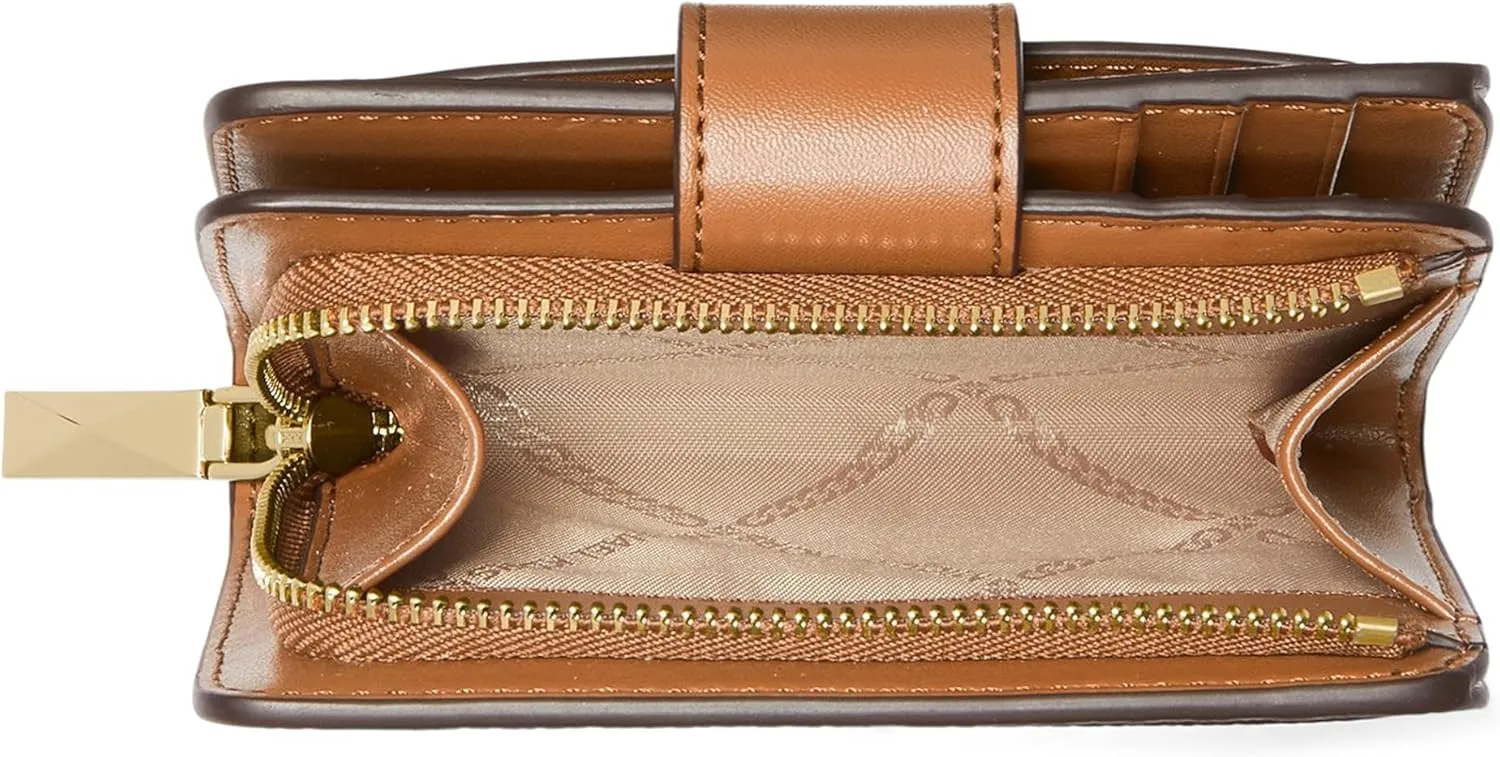 Michael Kors MK Charm Small Tab Compact Pocket Wallet