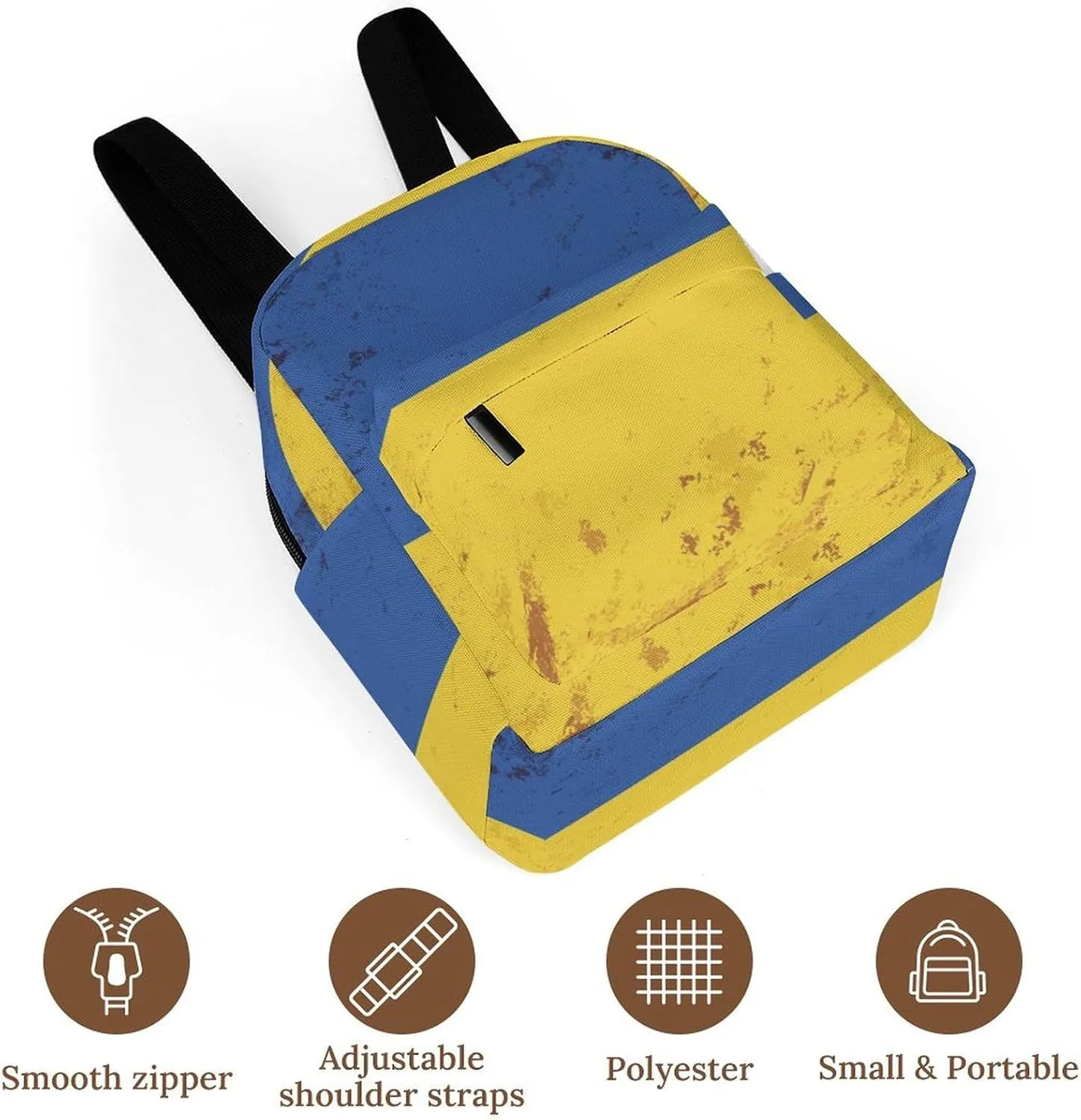 Mini Backpack Purse for Women Ukraine Country Flag (2) Backpack Shoulder Bag