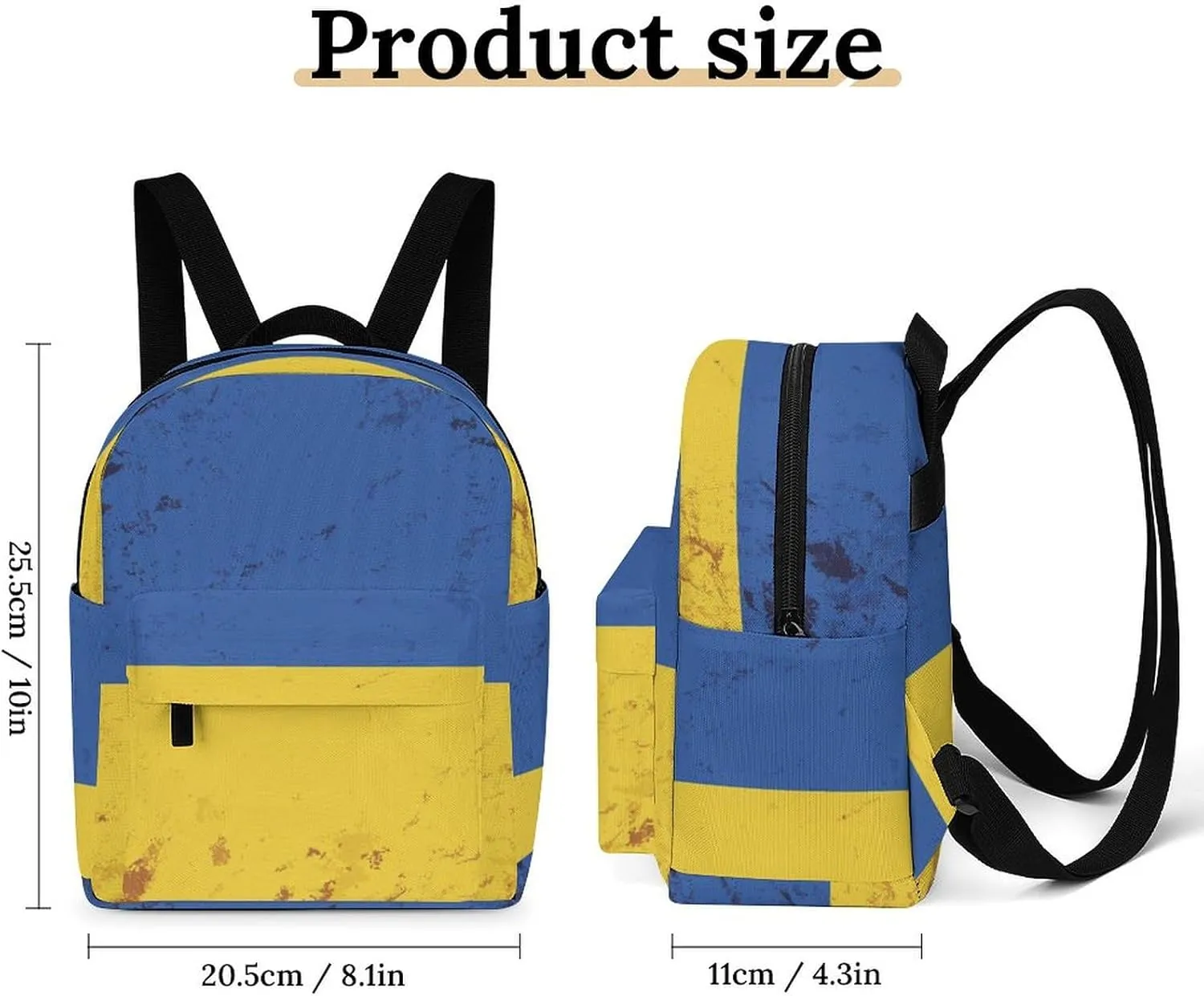 Mini Backpack Purse for Women Ukraine Country Flag (2) Backpack Shoulder Bag