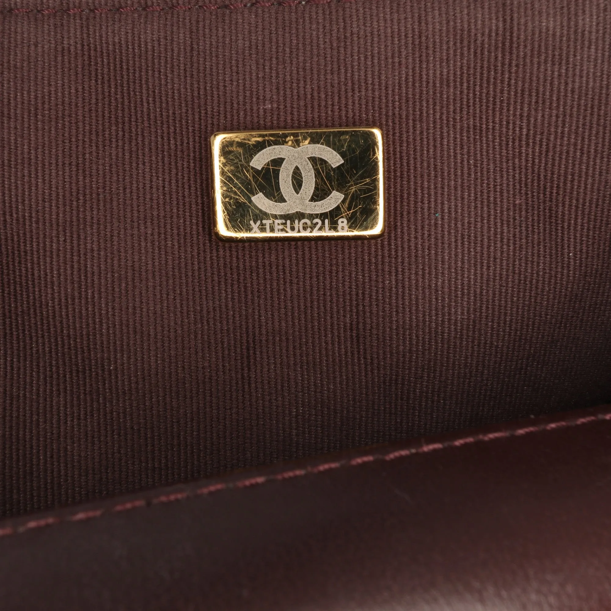 Mini Quilted Shiny Lambskin Single Flap