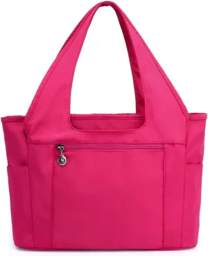 MINTEGRA Nylon Women Fashion Large Tote Shoulder Handbag Waterproof Work Bag Functional Clinical Bag