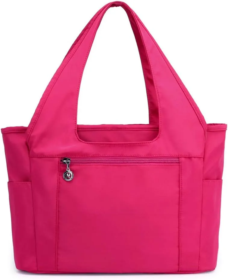 MINTEGRA Nylon Women Fashion Large Tote Shoulder Handbag Waterproof Work Bag Functional Clinical Bag
