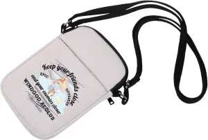 MNIGIU Greek Musical Inspired Greek Gods Gift Keep Your Friends Close Crossbody Bag for Greek Fans