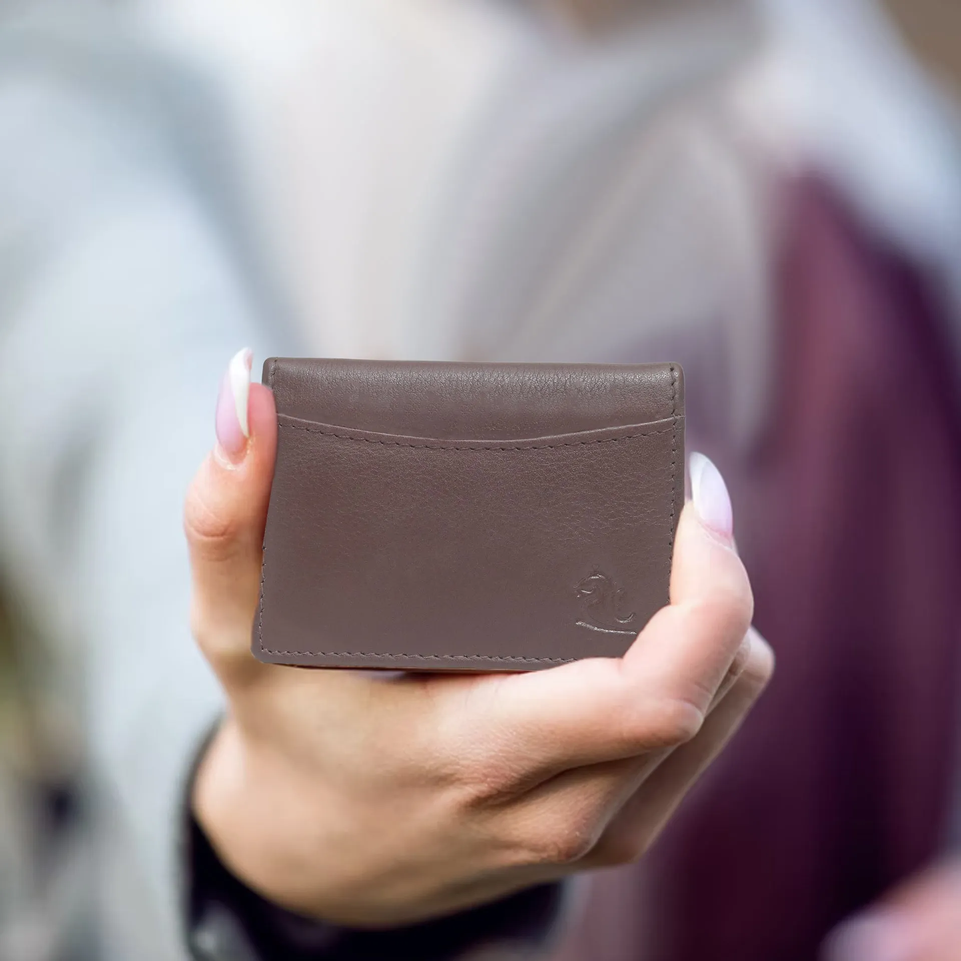 Modern Professional Leather Card Holder