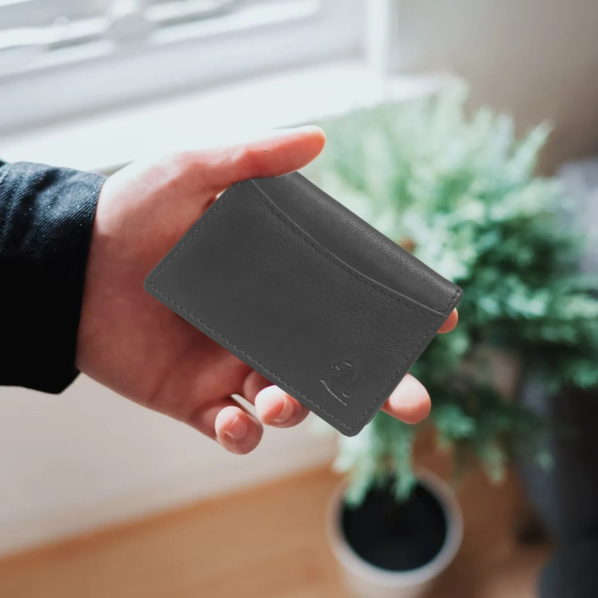 Modern Professional Leather Card Holder