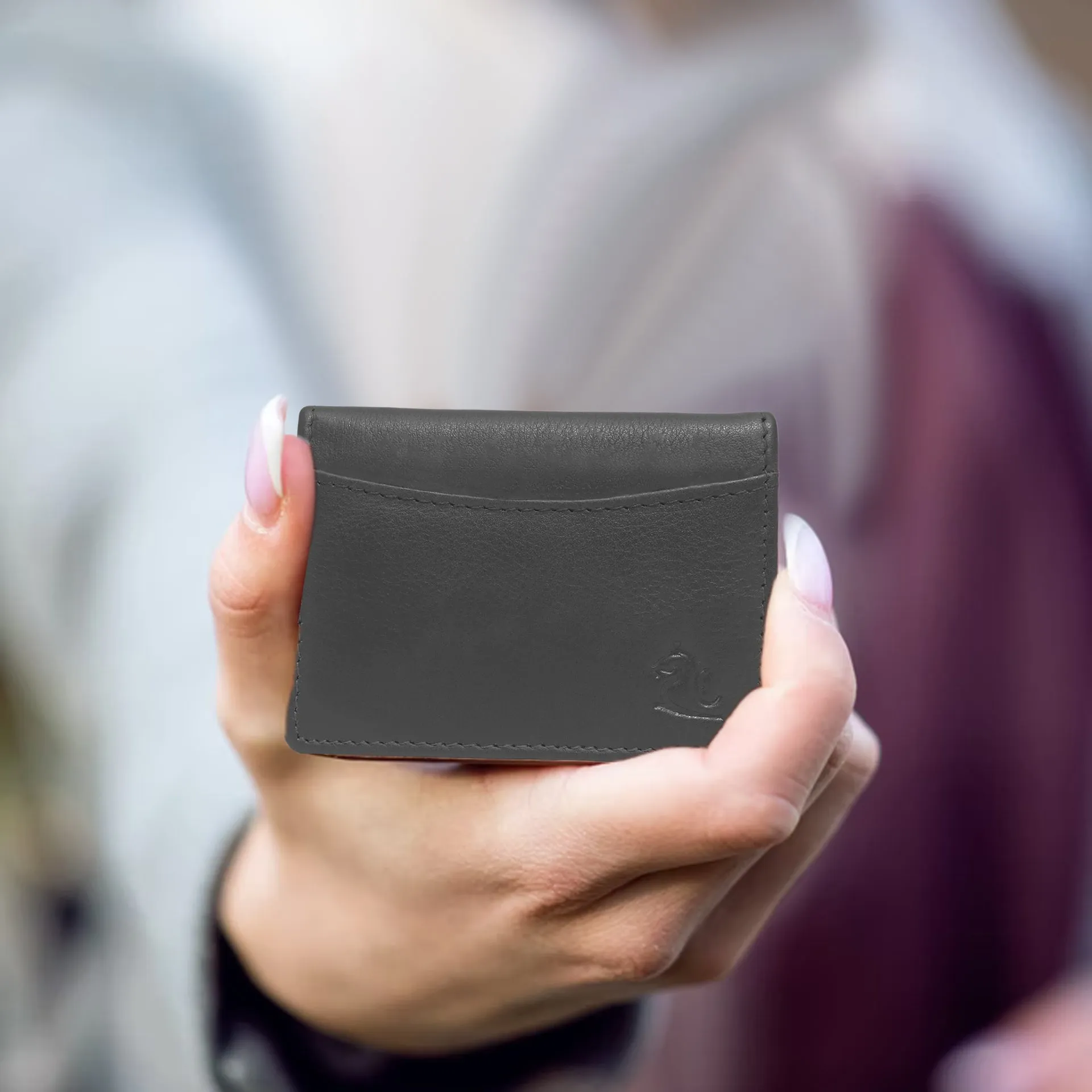 Modern Professional Leather Card Holder
