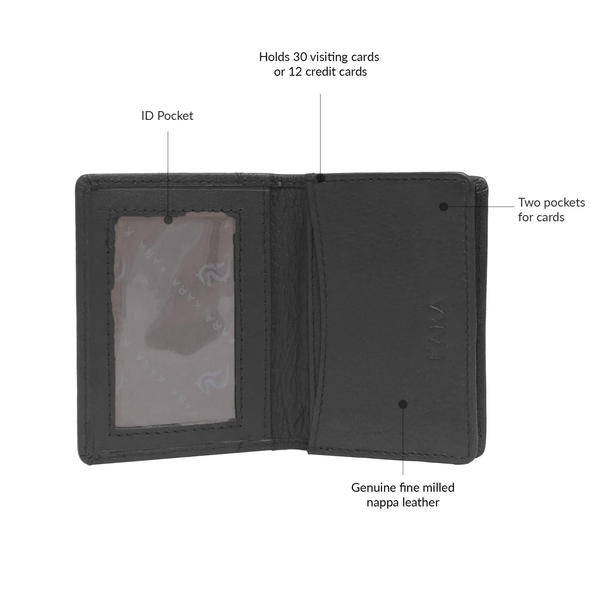 Modern Professional Leather Card Holder