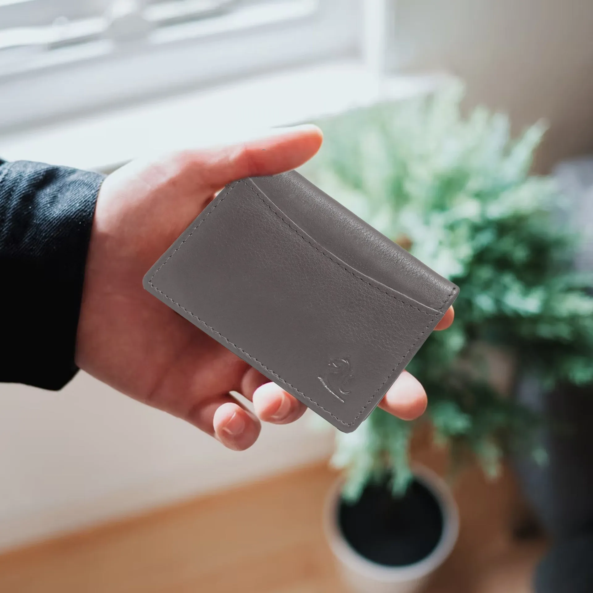 Modern Professional Leather Card Holder