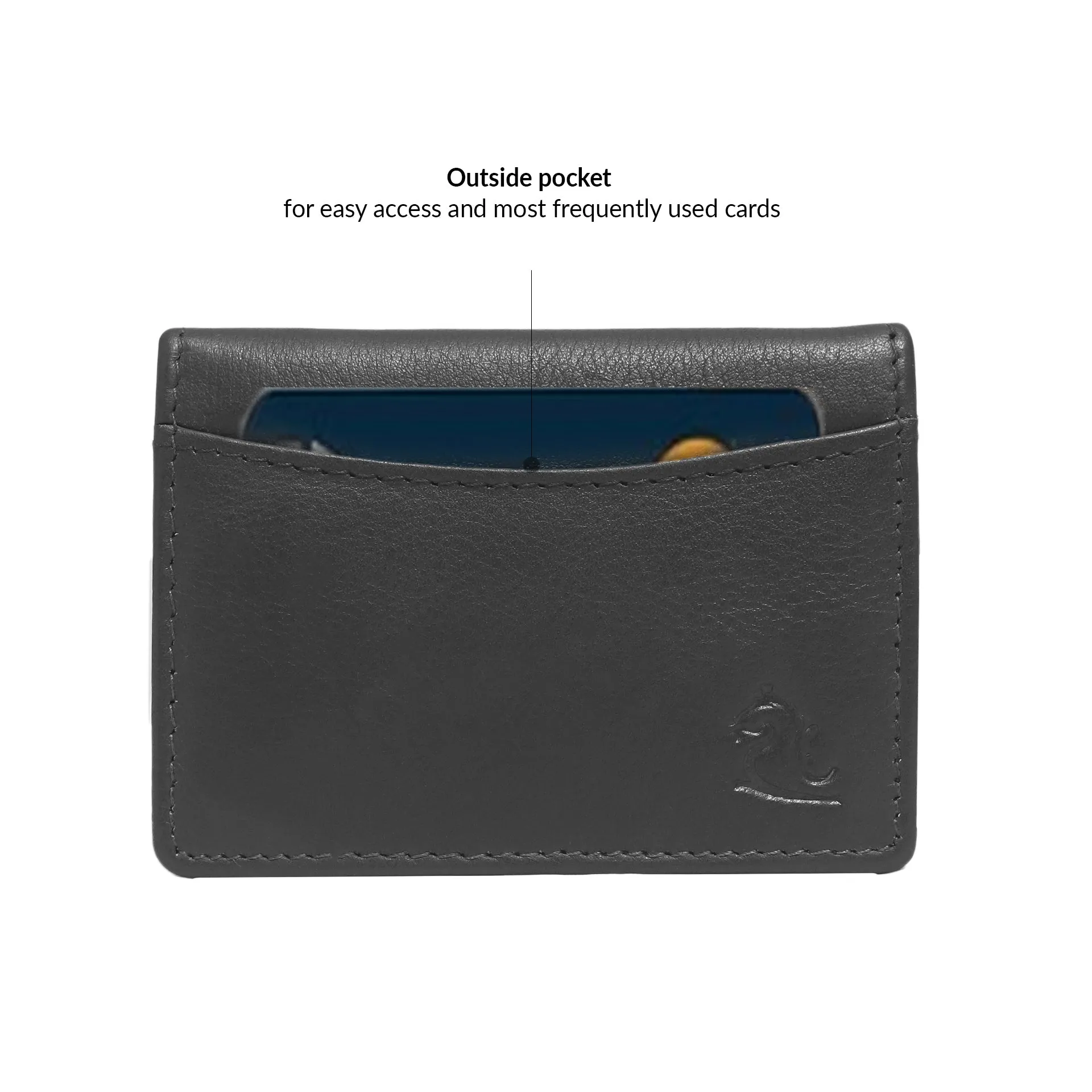 Modern Professional Leather Card Holder